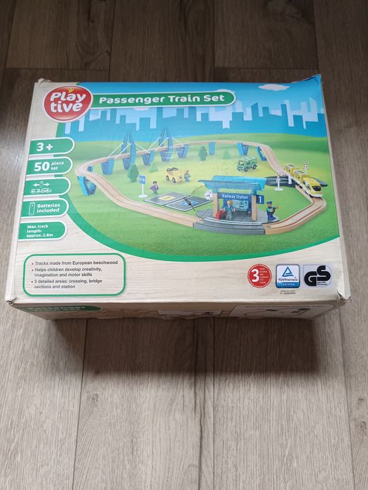 Set trenulet lemn play tive