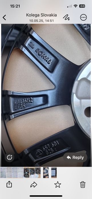 Джанти 16 цола 5х100 Skoda Scala Kamiq Fabia VW T-Cross Taigo Polo