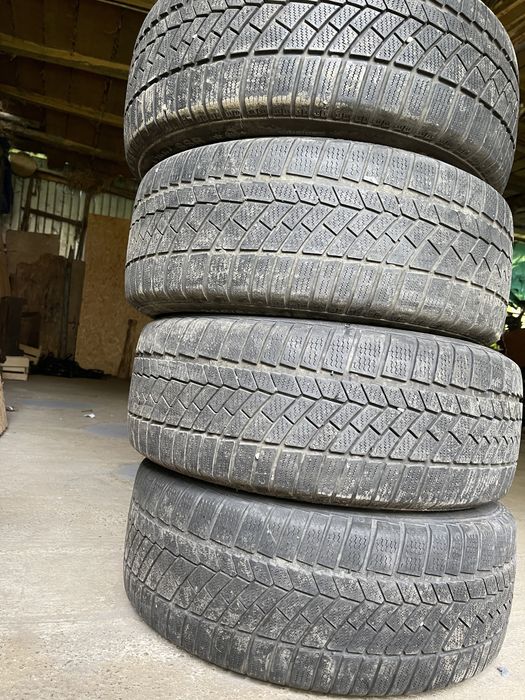 Vand set jante Mercedes cu tot cu cauciucuri 225/55 R16