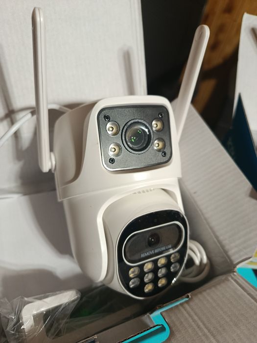 ICSEE wi-fi Камера 2 в 1 с 2 обектива