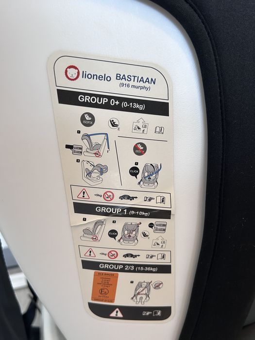 Scaun Lionelo Bastiaan 4 in 1, rotire 360, isofix, 0-36 kg