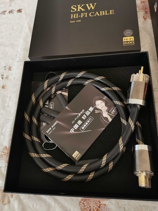 Силовой hi fi кабель SKW.