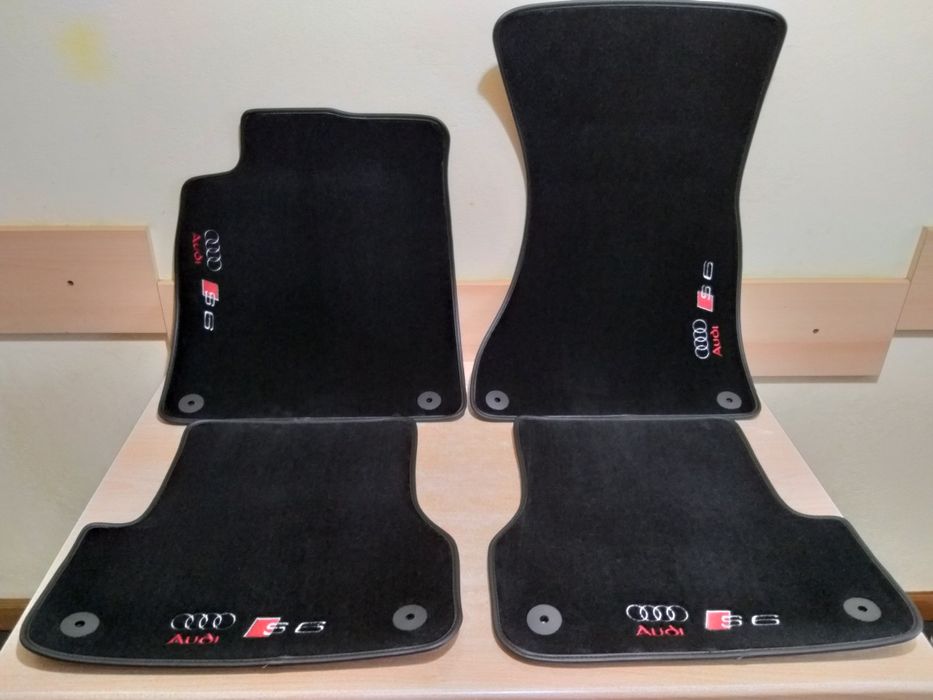 Covorase auto din mocheta dedicate Audi A6 C7/S6-Sline