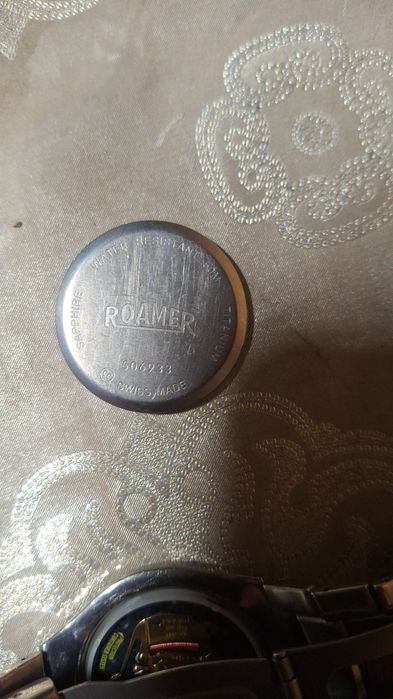 Roamer titanium ручные швейцарские часы