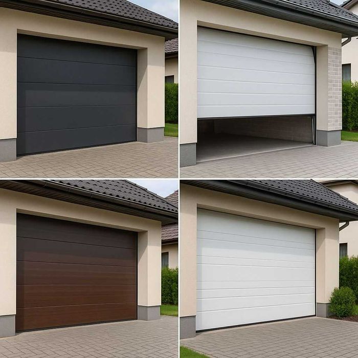 Секционные гаражные ворота Erreka Испания.