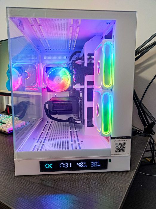 Нов! Ryzen 5 7500F, RTX 5060, 16GB RAM, 512GB SSD NVMe
