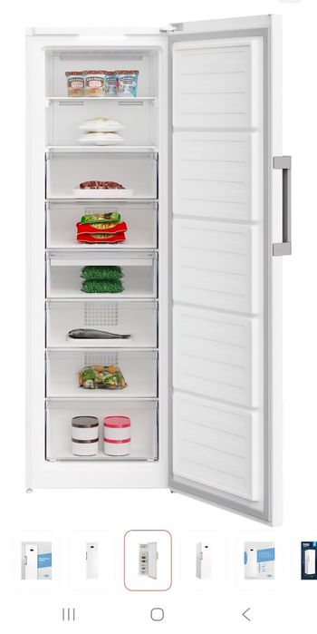 Продам морозильник BEKO 312л