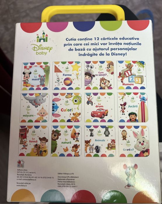 12 cărticele Prima mea bibliotecă