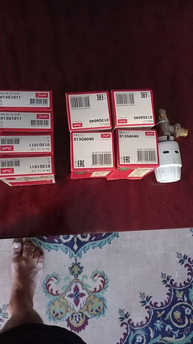 Kit robinet termostat calorifer 1/2