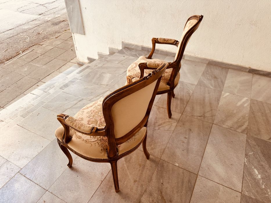 Комплект винтидж кресла стил Луи XV – 2 броя