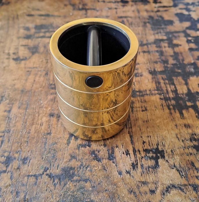 моливник и кламерник Лерхе Lerche Solingen, 24 карата злато