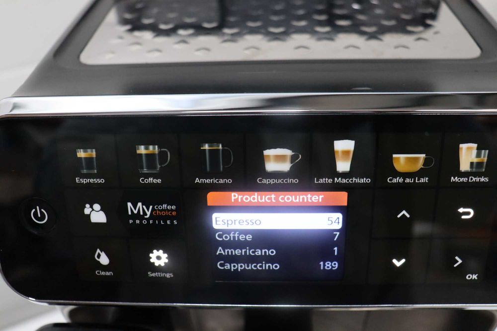 Кафеавтомат Philips Series 5400 LatteGo EP5441, Кафемашина 1.8L, 15Bar