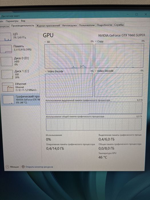 GTX 1660 SUPER Видеокарта