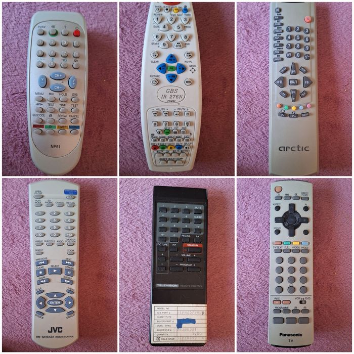 Telecomenzi tv diferite modele