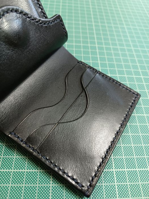 Портфейл от естествена кожа ръчна изработка