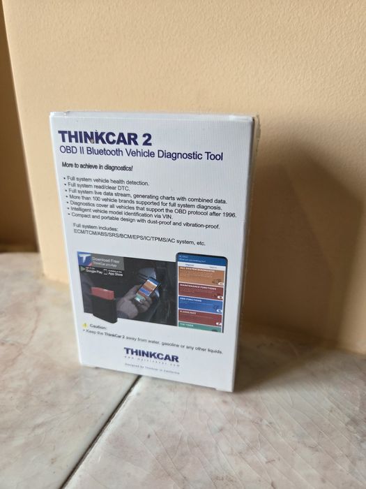 ПРОМО ! THINKCAR 2 Bluetooth безжична диагностика за автомобили / коли !