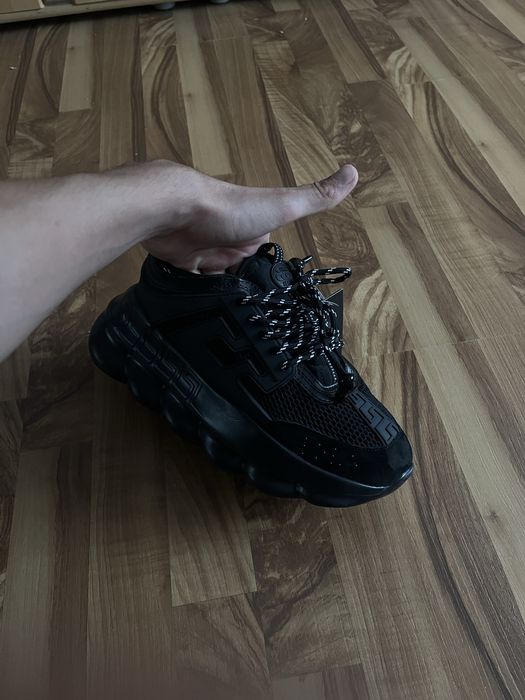 Versace chain reaction triple black