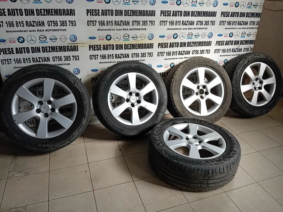 Set 5 Jante Aluminiu Hyundai Santa Fe 2 II 235/60R18 Prezoane 5x114.3