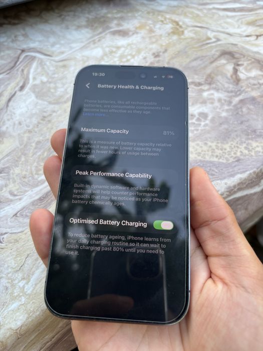 Apple iPhone 14 pro, 128gb, neverlock, impecabil, 81% baterie stare perfecta, full box