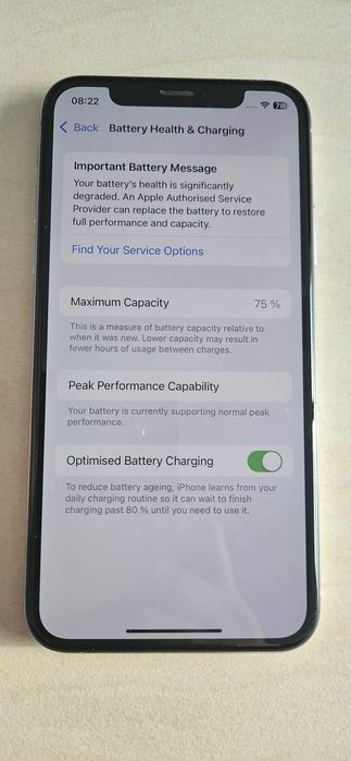 Iphone xs stare buna