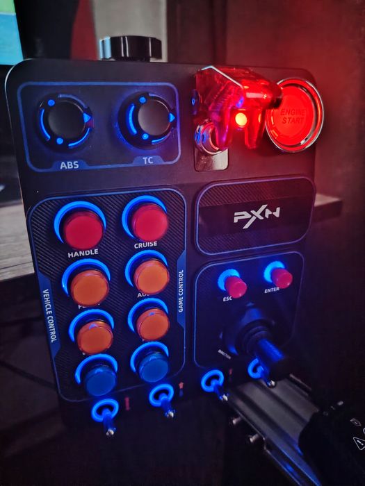 Control box, button box