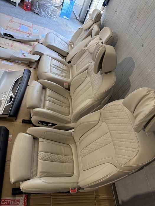 Interior/Scaune Banchete Bmw Seria 7 G11 Masaje/Incalzire/Ventilatie Complet Impecabil