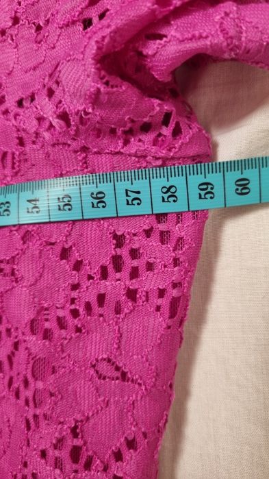 Bluza dantela Canda ciclam xl