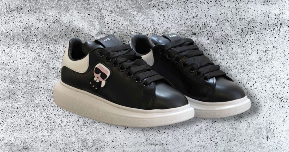 Adidasi Karl Lagerfeld Negru Premium Marimi 36-44 Unisex