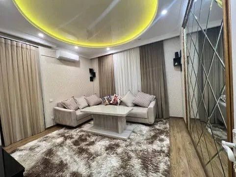 2х комнатная квартира 55м² с качественным ремонтом с мебелью+техникой