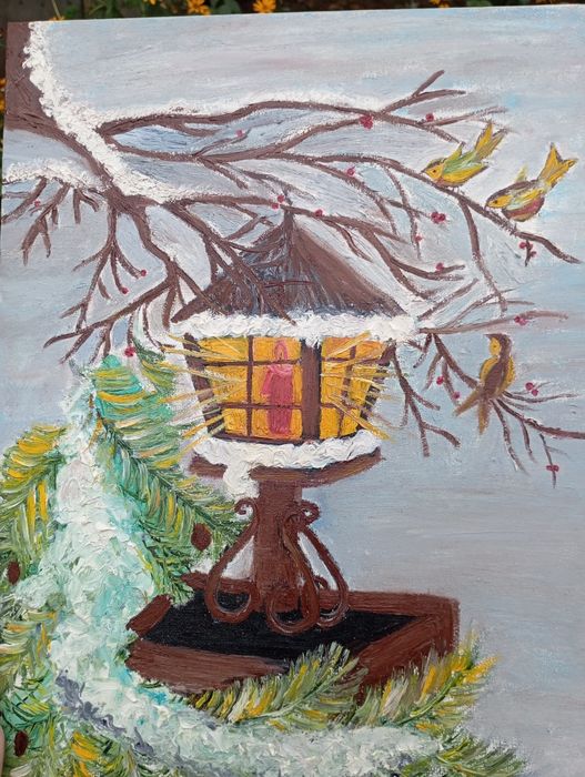 Продам Картины масляные краски.