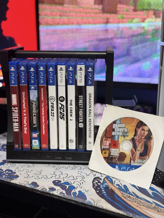 Playstation 5 slim 1 tera plus 10 jocuri