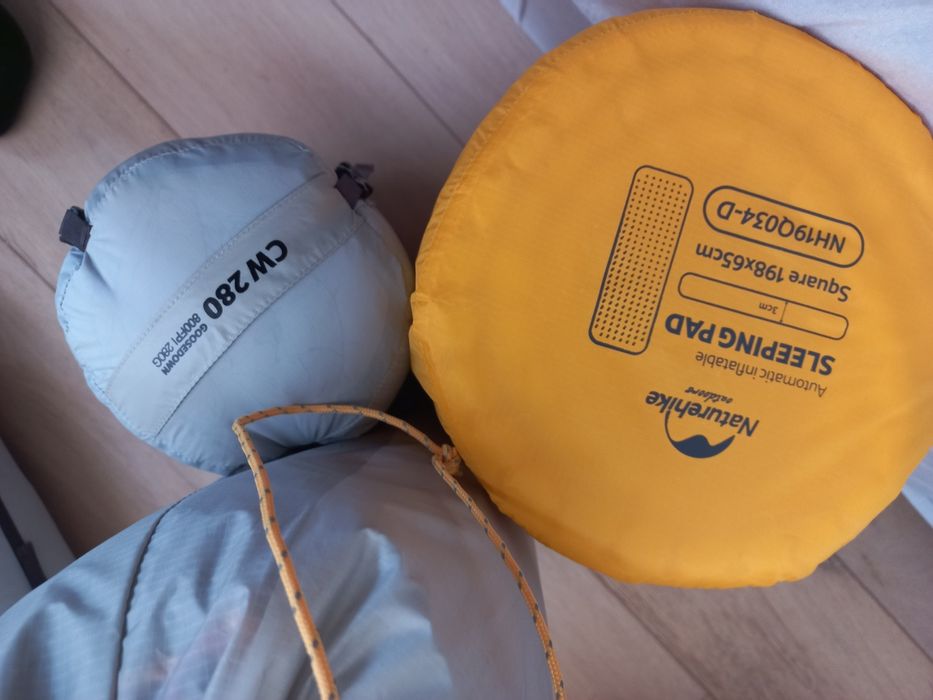 Naturehike къмпинг оборудване, палатка, спалени чували