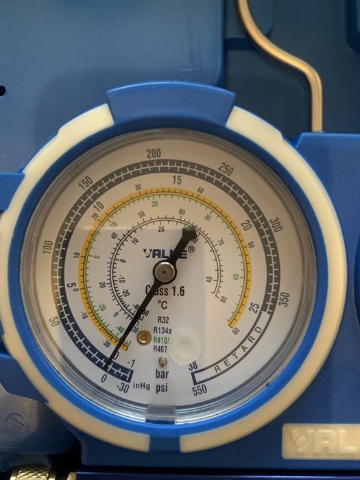 Geanta cuple r134a manometre value furtunuri 120cm r32 r410 r407 clima ...