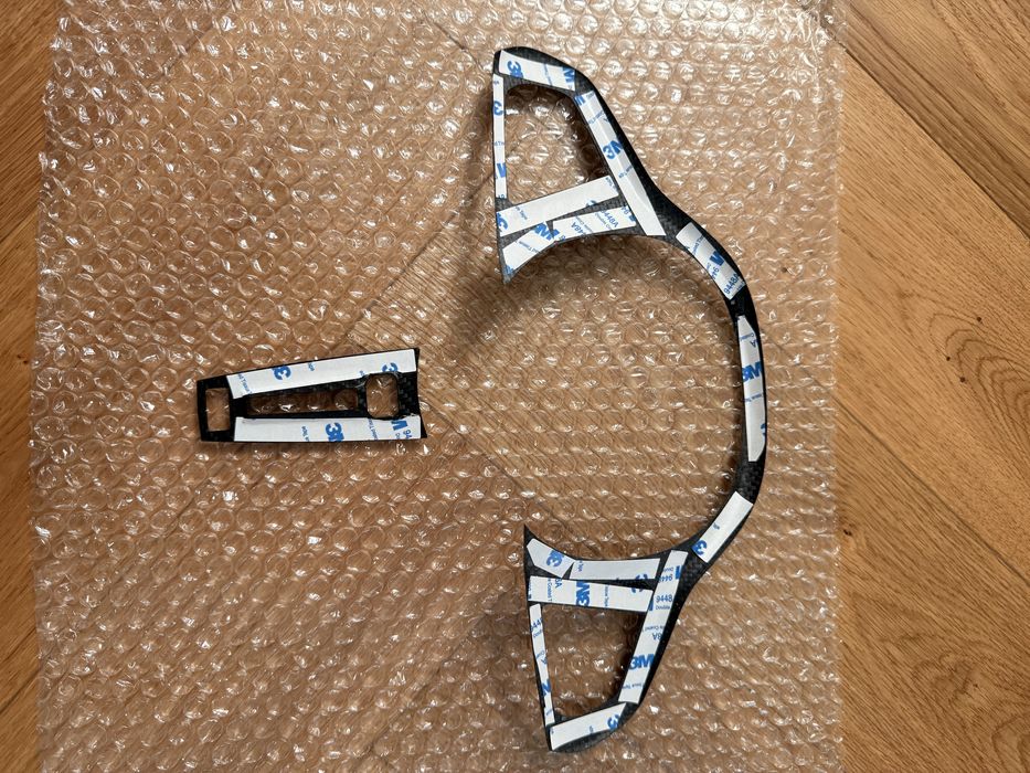 Trim Volan BMW carbon real nou