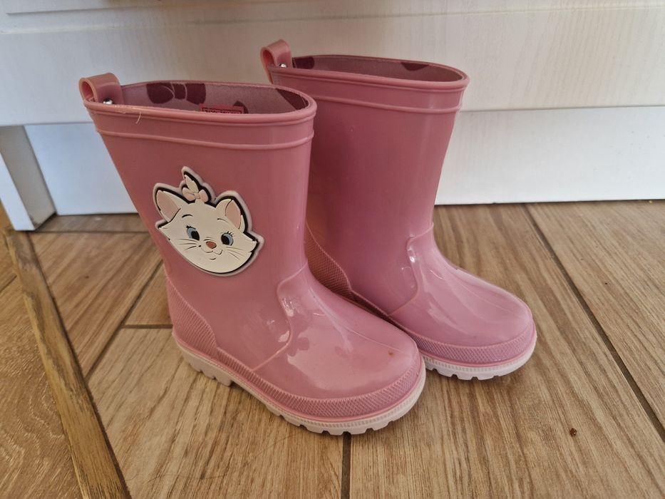 Комплект детски гумиран дъждобран, гащеризон и ботуши - до 2 години