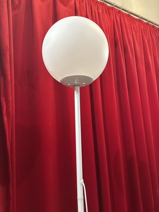 Торшер шар белый