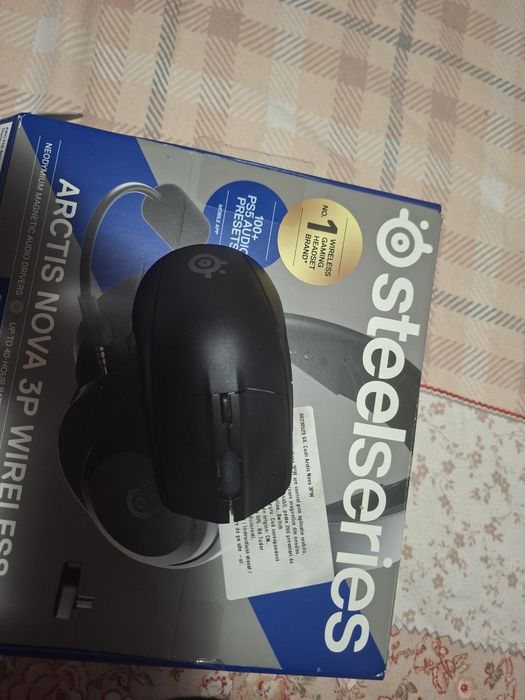 Căști wierles steelseries nova 3p+maus steelseries