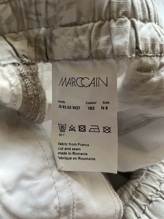 MarcCain :  къси панталонки с 33% Лен  размер N6 или ХЛ Оригинал