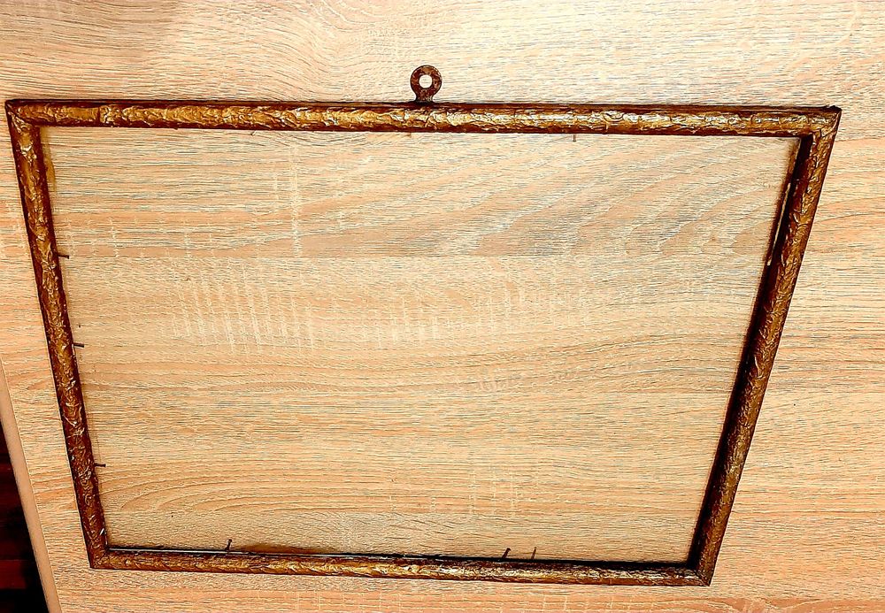 ретро рамка от40 год;Красиви свещници от гланннннн цветен порцелан и