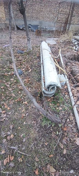 Азбис труба лоток учун уртасидан буллинган