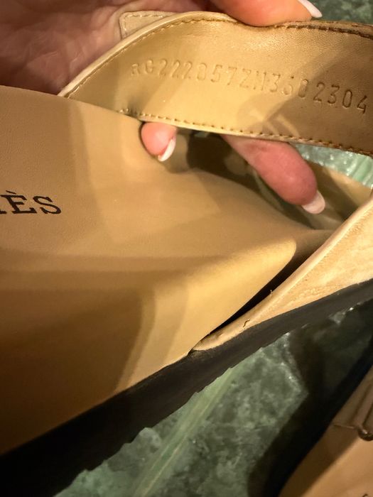 Дамски чехли Hermes Chypre, размер 36