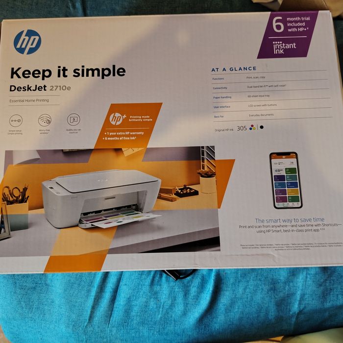 Scaner multifuncțională HP  2710e wi fi