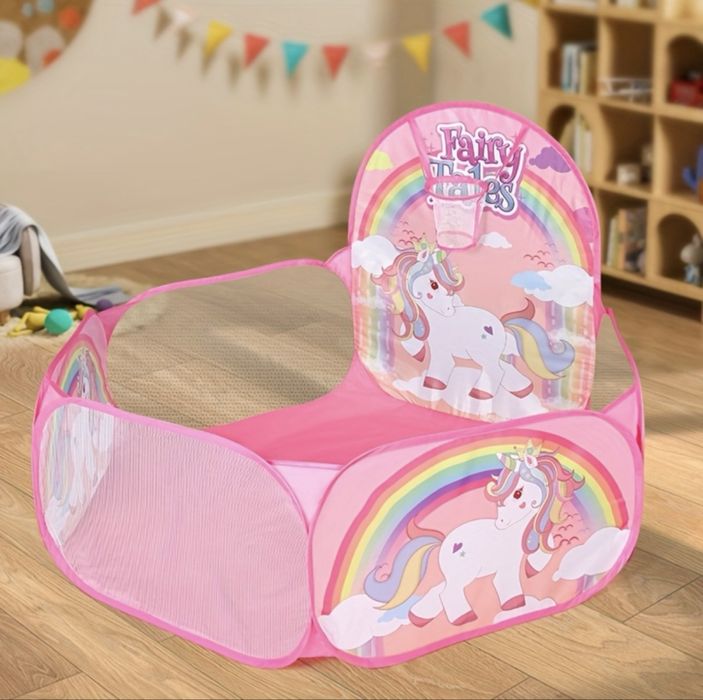 Vand țarc pliabil, are cos de baschet