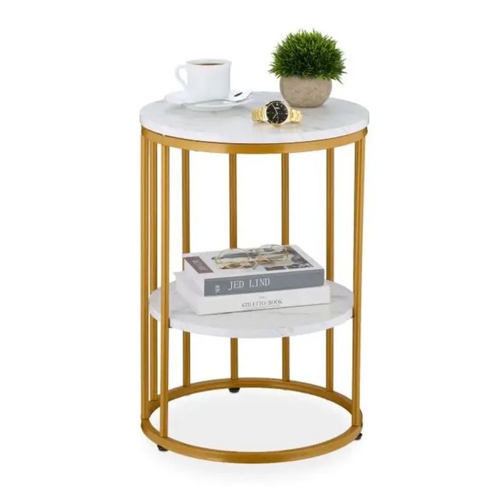 Холна маса, Relaxdays, мраморна визия