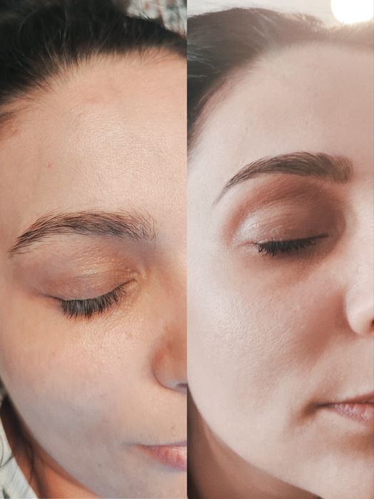 Sprâncene Perfecte – Pensat + Vopsit + Mustață | 50 Lei