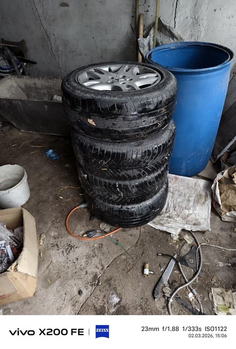 Диски р16 с резиной на мерс