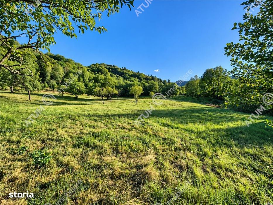 Teren extravilan 1200 mp in Sibiel langa Sibiu - ideal investitie