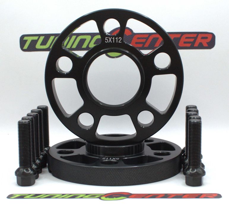 Flanse Distantiere Negre 5x112 20mm UltraLight Mercedes BMW Audi Mini