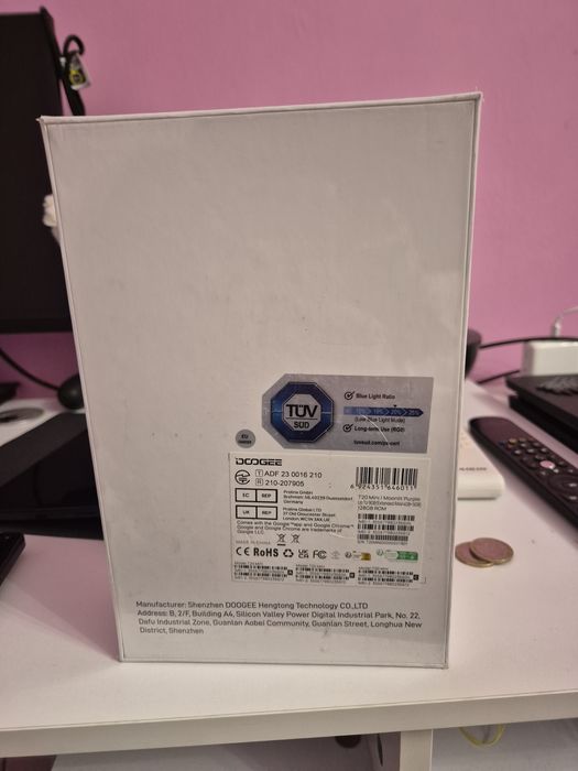 DOOGEE T20 Mini 8.4" 2.3K таблет, 9GB RAM