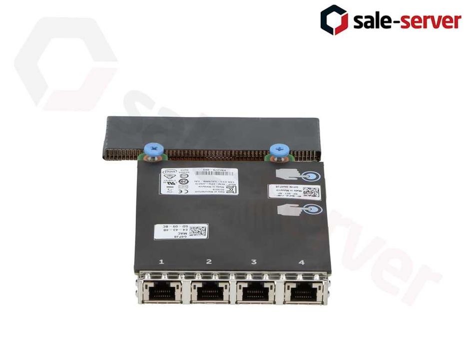 Сетевая карта DELL Quad-Port 64PJ8 10Gb/s Ethernet Daughter Card